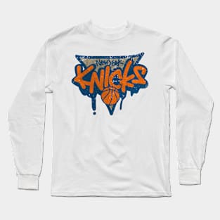 New york knicks - vintage style urban Long Sleeve T-Shirt